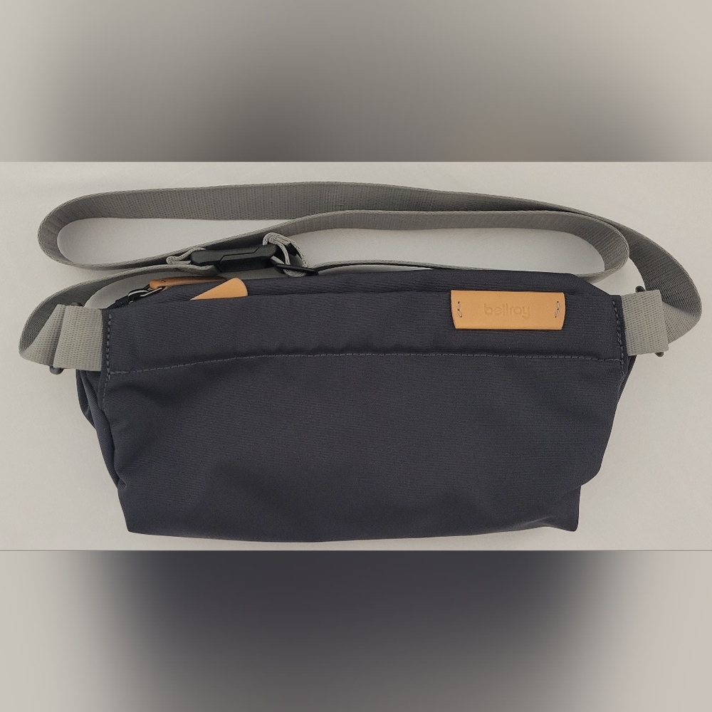 Bellroy Sling Bag Unisex Compact Crossbody Canvas Bag Slate